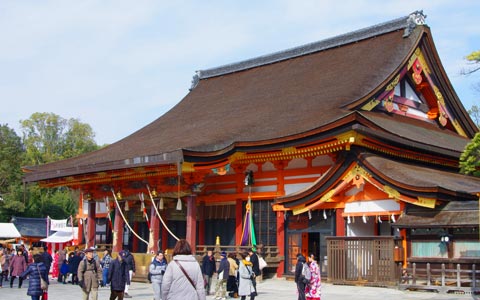 八坂神社 舞殿